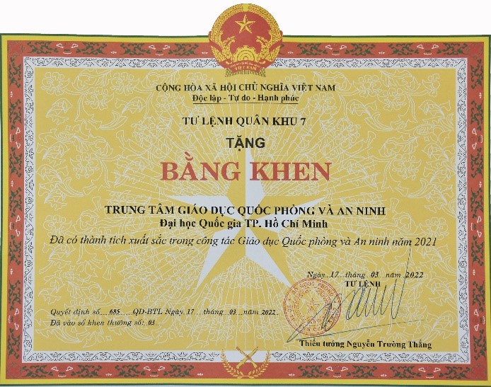 Quân khu 7 tổng kết công tác giáo dục quốc phòng và an ninh năm 2021