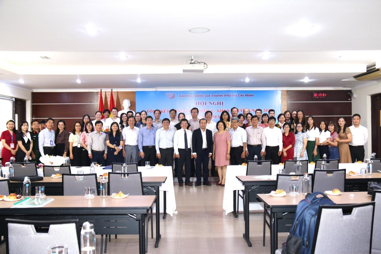Đại học Quốc gia TP.HCM có nhiều hình thức thi đua, khen thưởng tạo động lực phấn đấu