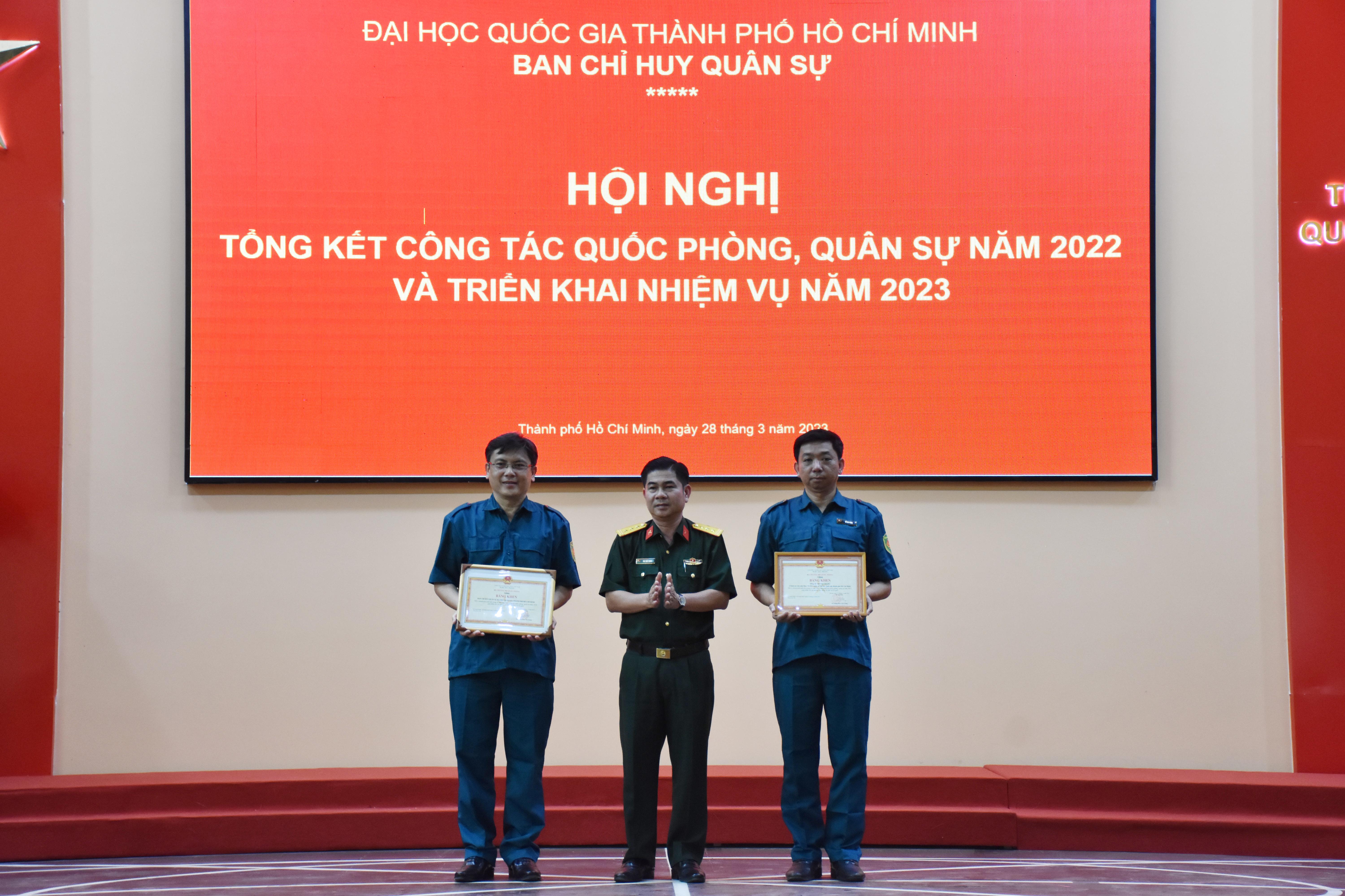ĐHQG-HCM kỷ niệm 88 năm ngày truyền thống lực lượng Dân quân tự vệ