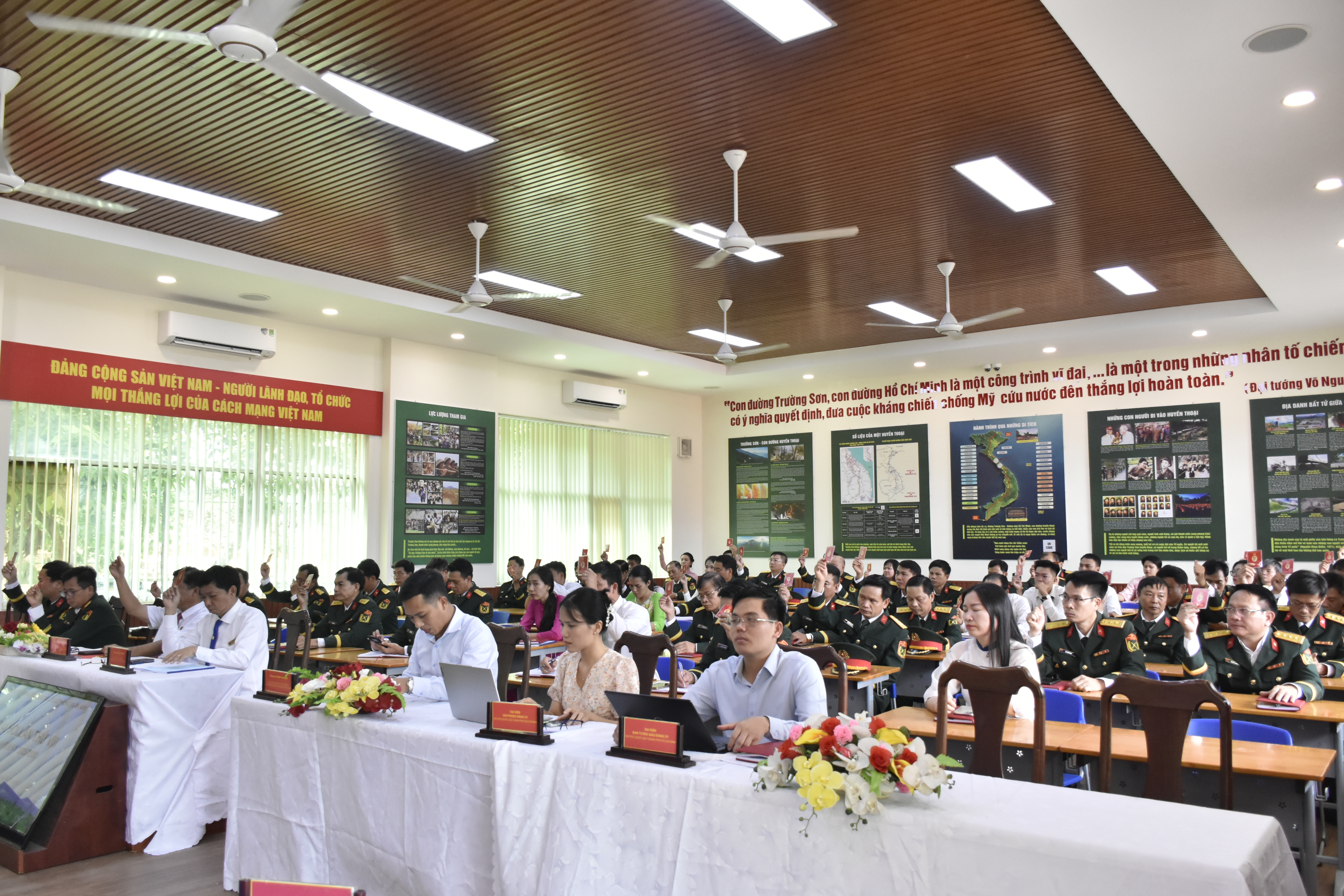 ĐẢNG BỘ TRUNG TÂM GIÁO DỤC QUỐC PHÒNG VÀ AN NINH TỔ CHỨC PHIÊN TRÙ BỊ ĐẠI HỘI LẦN THỨ VIII, NHIỆM KỲ 2025–2030