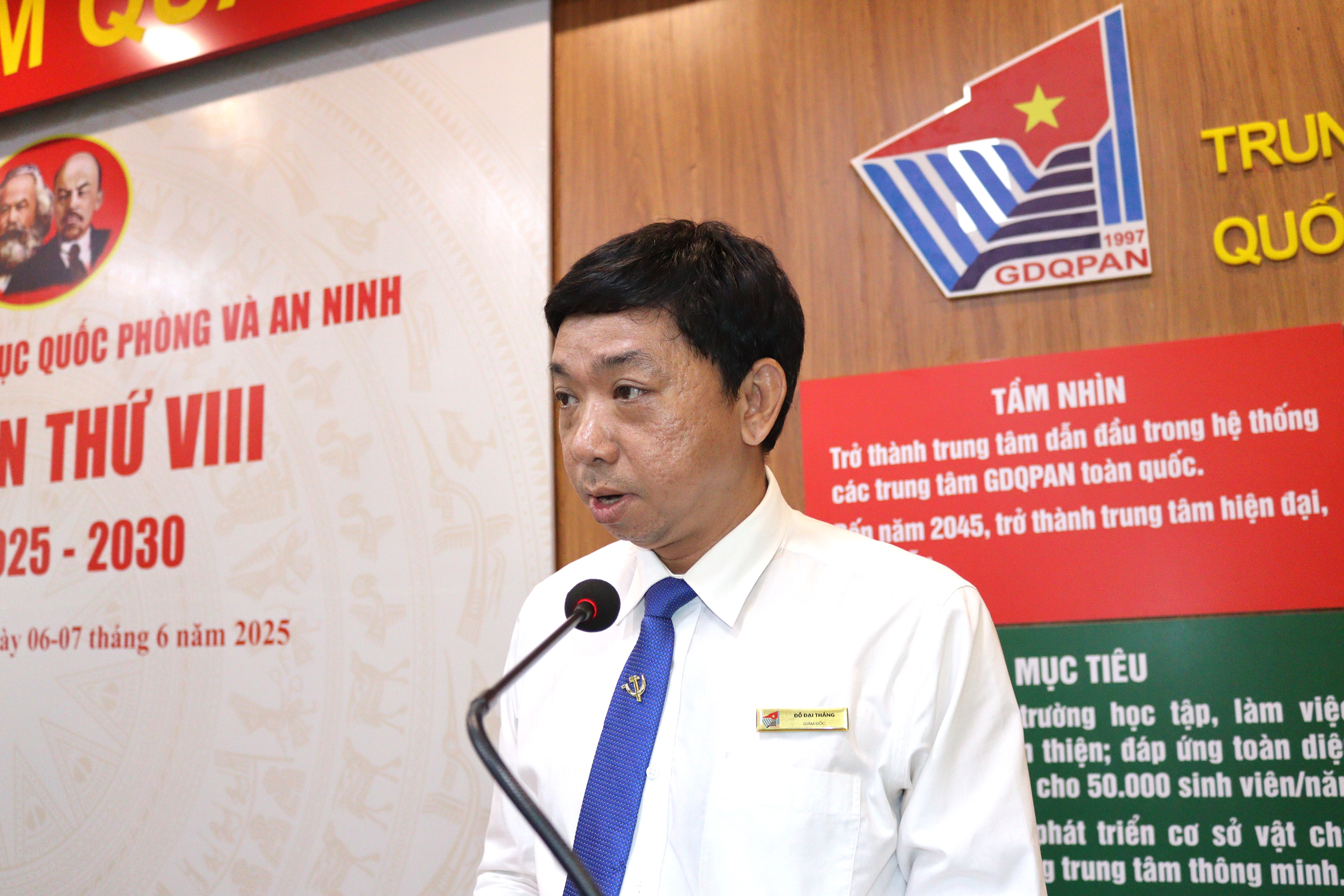 ĐẢNG BỘ TRUNG TÂM GIÁO DỤC QUỐC PHÒNG VÀ AN NINH TỔ CHỨC THÀNH CÔNG ĐẠI HỘI LẦN THỨ VIII, NHIỆM KỲ 2025-2030