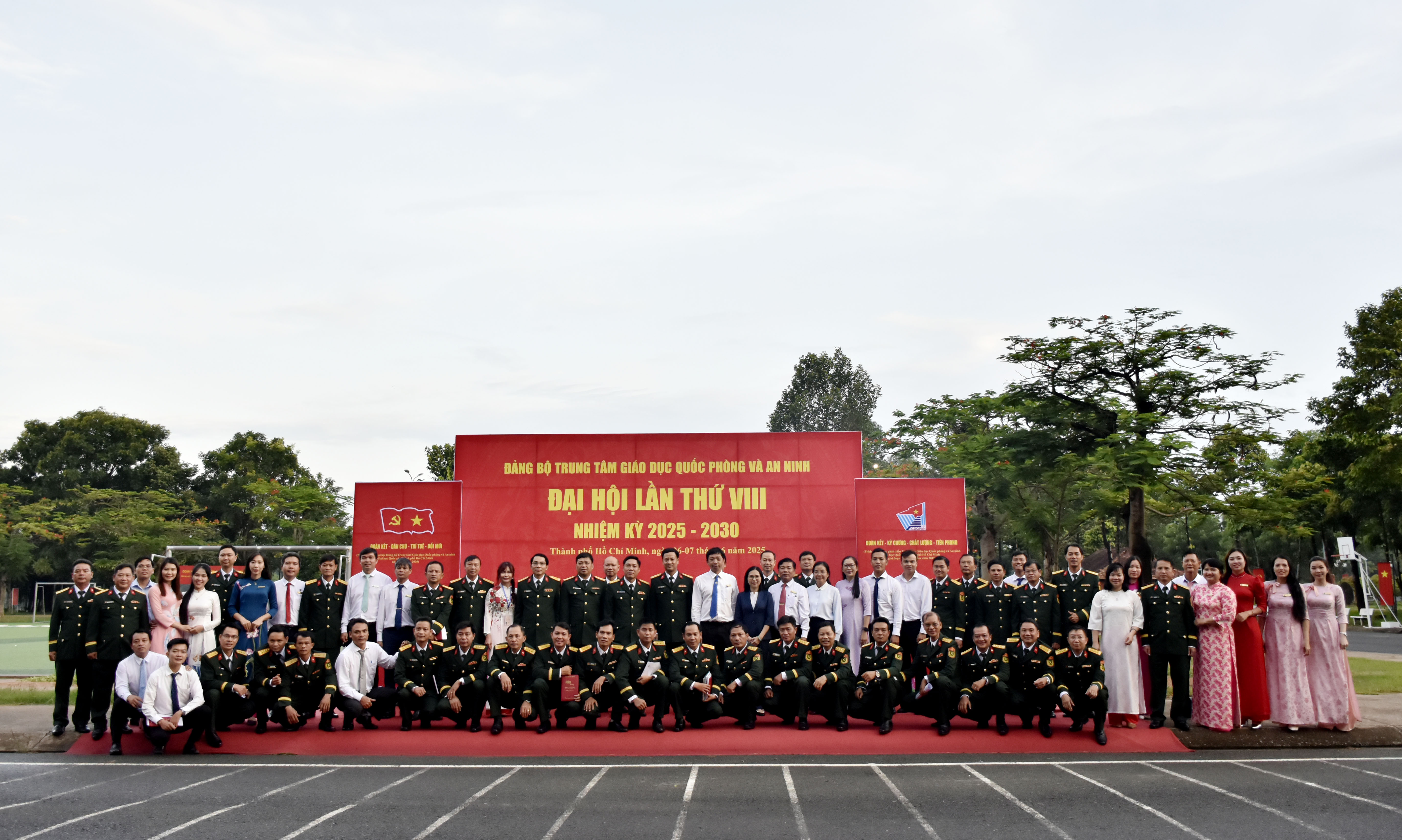 ĐẢNG BỘ TRUNG TÂM GIÁO DỤC QUỐC PHÒNG VÀ AN NINH TỔ CHỨC THÀNH CÔNG ĐẠI HỘI LẦN THỨ VIII, NHIỆM KỲ 2025-2030