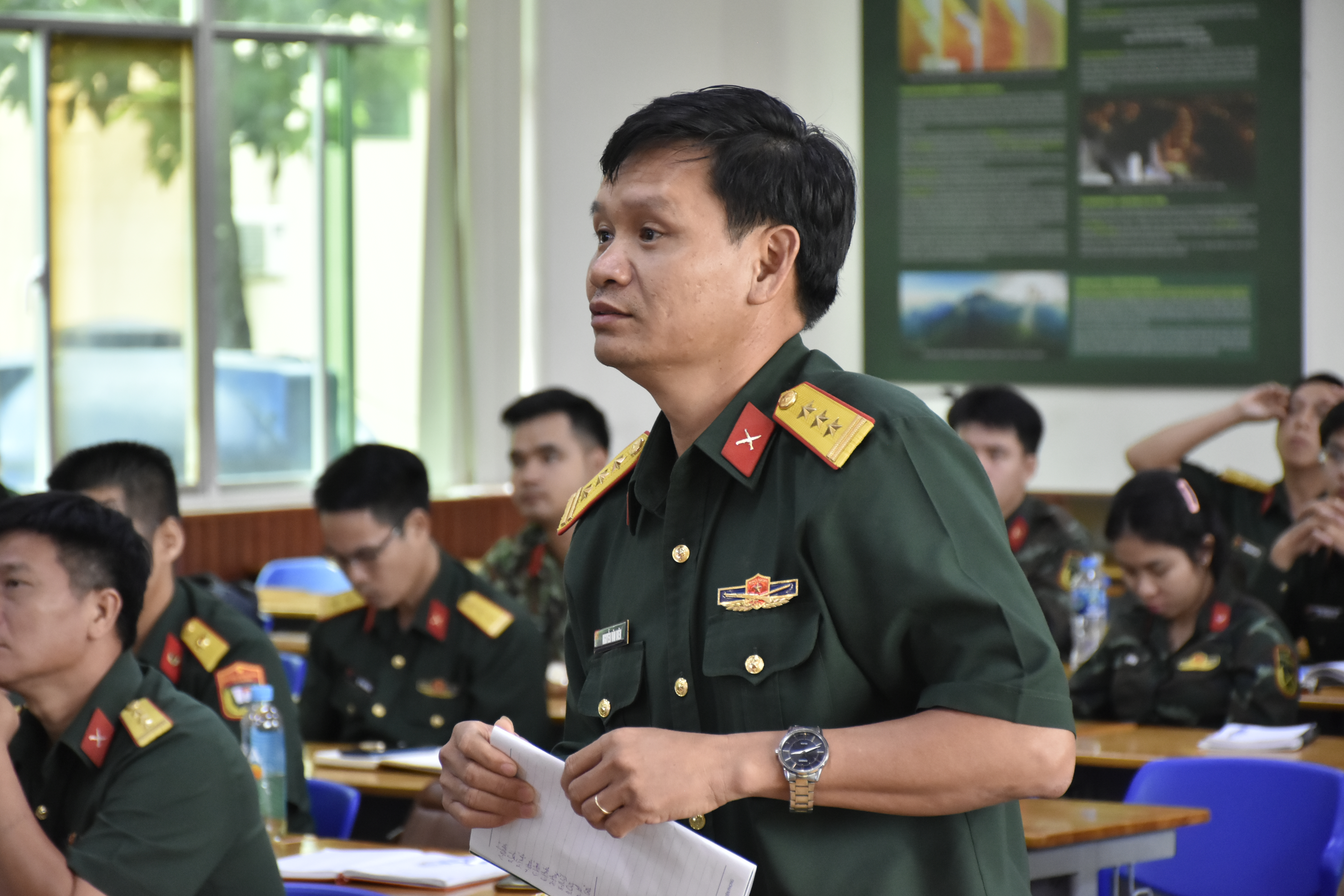 TRUNG TÂM GIÁO DỤC QUỐC PHÒNG VÀ AN NINH TỔ CHỨC TẬP HUẤN GIẢNG VIÊN NĂM 2025