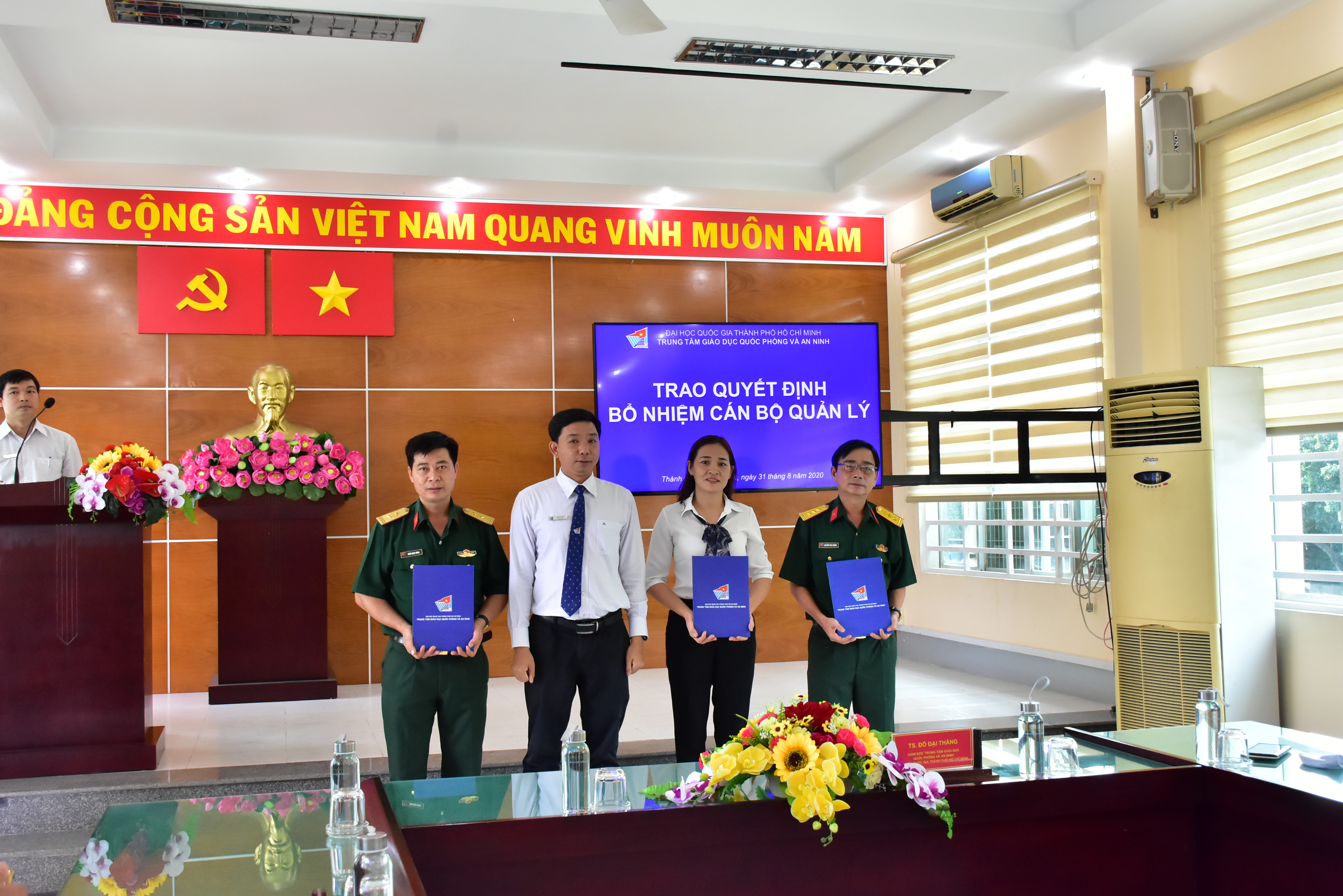 Giới thiệu một số hình ảnh hoạt động của Trung tâm GDQPAN