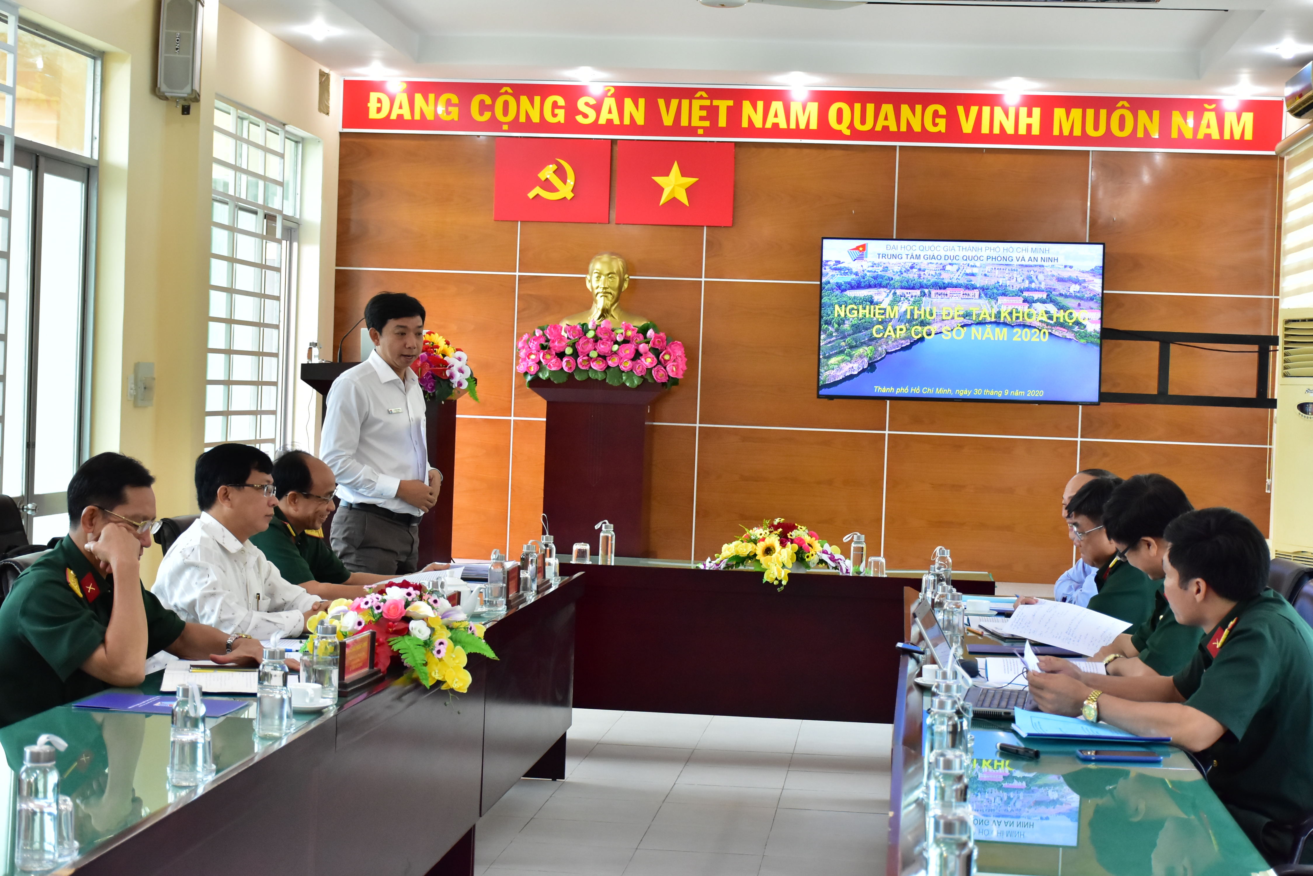 Giới thiệu một số hình ảnh hoạt động của Trung tâm GDQPAN