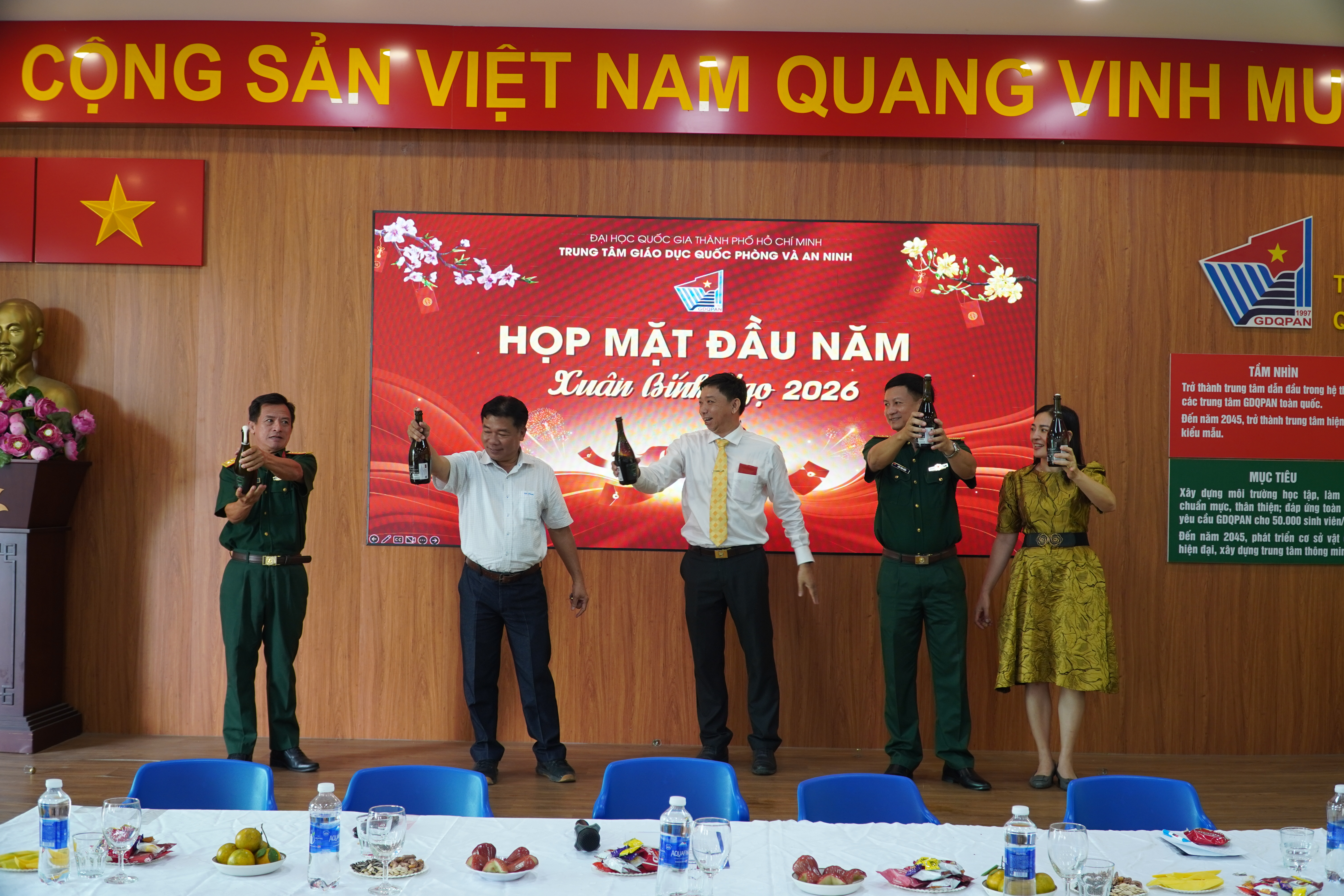 TRUNG TÂM GDQPAN, ĐHQG-HCM TỔ CHỨC